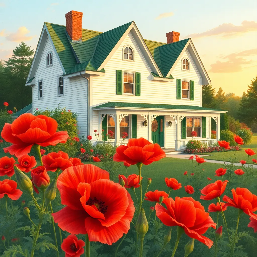 Green Gables farmhouse